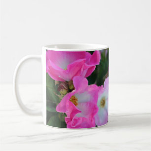 Caneca De Café Rosa Rosa Rosa Simples