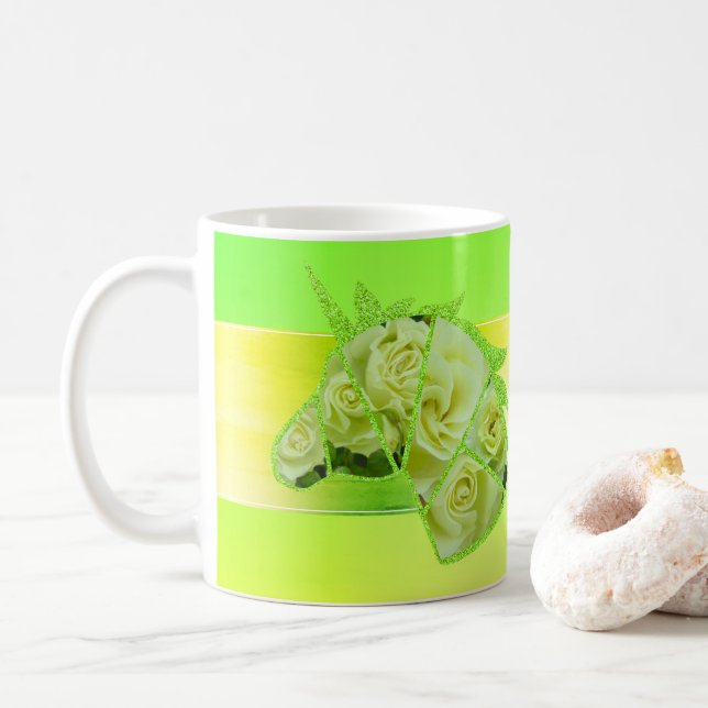 Caneca De Café Rosa Ryokko (Com Donut)