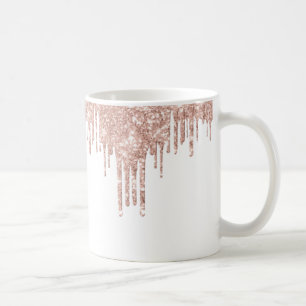 Caneca De Café Rosa Sparkle