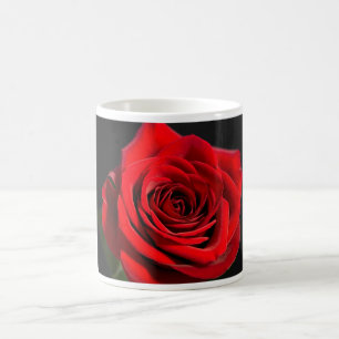 Caneca De Café Rosa vermelha