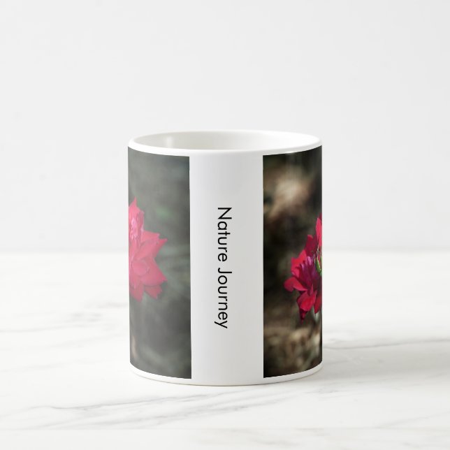 Caneca De Café Rosa vermelha (Centro)