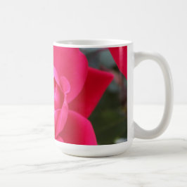 CANECA DE CAFÉ ROSA VERMELHA