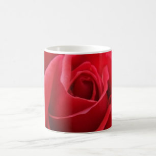 Caneca De Café Rosa vermelha