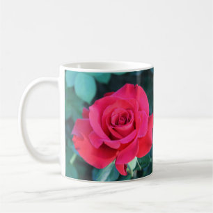 Caneca De Café Rosa vermelha