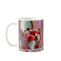 Rosa vermelha com Mirror, Romance