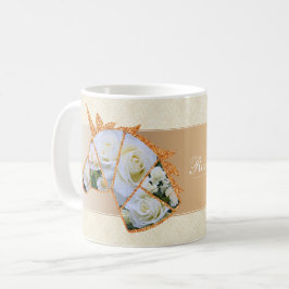 Caneca De Café Rosa White Arrow