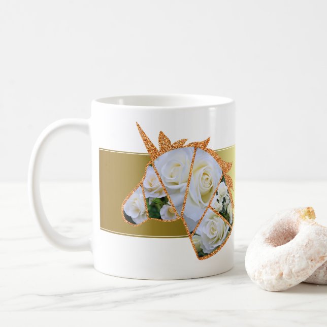 Caneca De Café Rosa White Arrow コーヒーマグカップ (Com Donut)