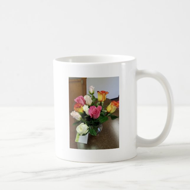 Caneca De Café Rosas (Direita)