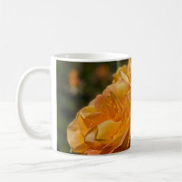 Caneca De Café Rosas Amarelas