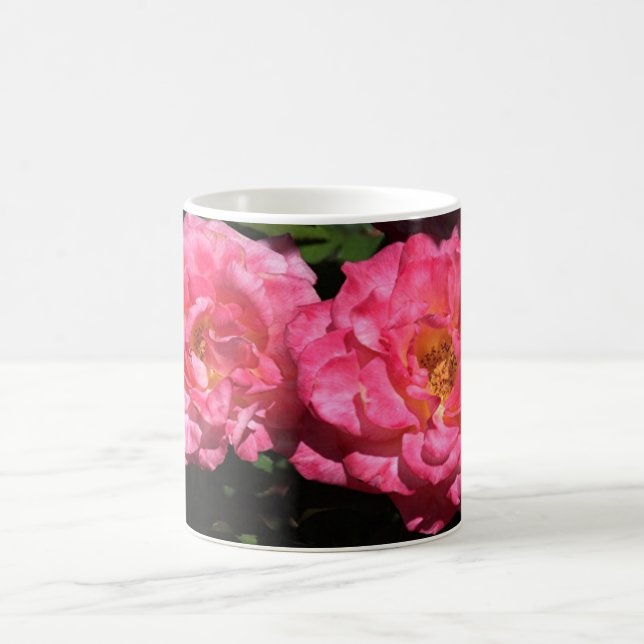 Caneca De Café Rosas cor-de-rosa (Centro)