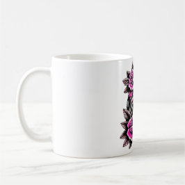 Caneca de Café Rosas das Mulheres