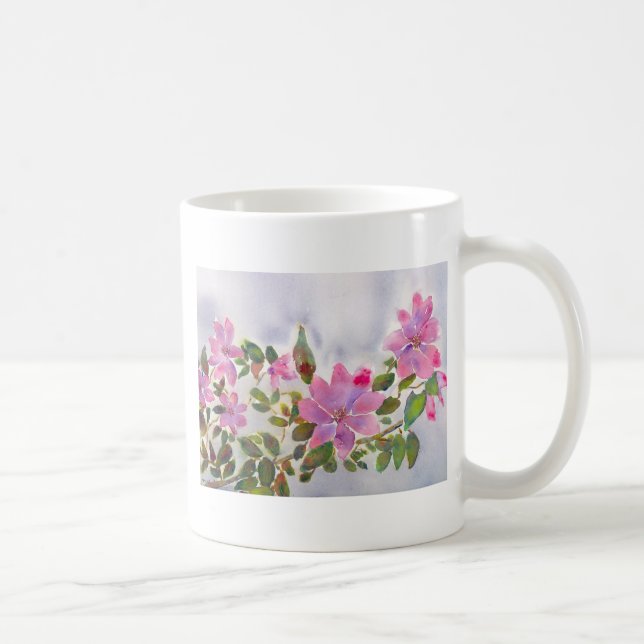 Caneca De Café Rosas de Nana (Direita)