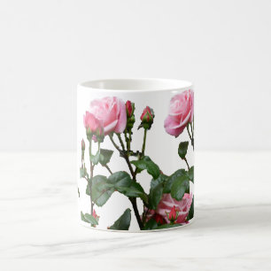 Caneca De Café Rosas DE PINK INGLÊS