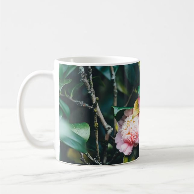 CANECA DE CAFÉ ROSAS NO JARDIM (Esquerda)