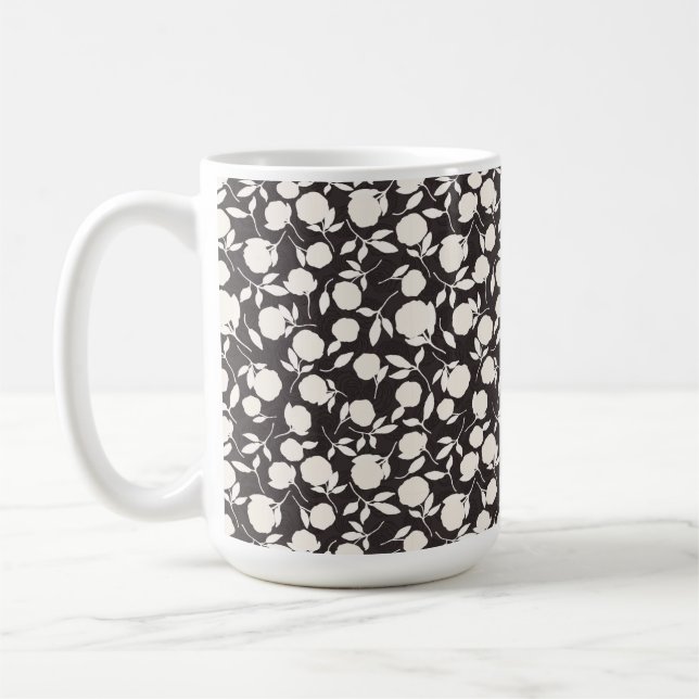 Caneca De Café Rosas no vento (Esquerda)
