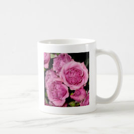 Caneca De Café Rosas para a mãe
