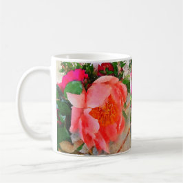 Caneca De Café Rosas românticos