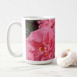 Caneca De Café Rosas Rosa