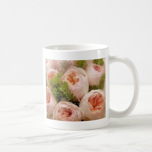 Caneca De Café Rosas rosa-precioso (Direita)