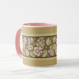 Caneca de Café Rosas Silvestres