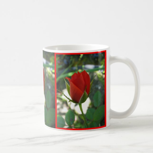 Caneca De Café Rosas vermelhas (Direita)