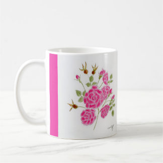 Caneca De Café Rosas vermelhas numa caneca.