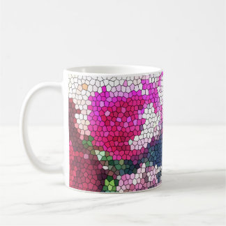 Caneca De Café Rose Mosaic Mug