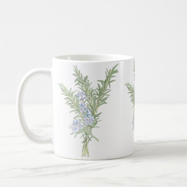 Caneca De Café Rosemary Flor (Esquerda)