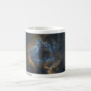 Caneca De Café Rosette Nebula, do astrólogo Eric Dreher