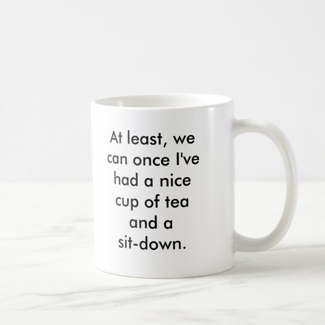 Caneca De Café Rosie a ruptura de chá do rebitador (Direita)