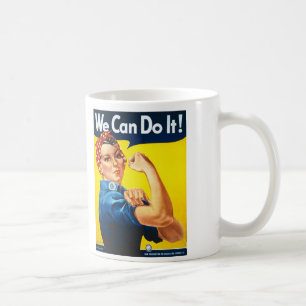 Caneca De Café Rosie o Riviter