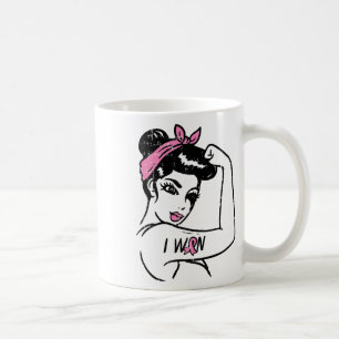 Caneca De Café Rosie Riveter Eu Ganhei Conhecimento Sobrevivência