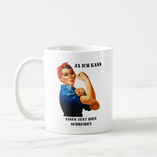Caneca De Café Rosie the Riveter - Yes We Can