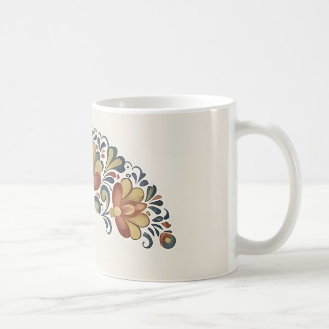 Caneca De Café rosmaling mug (Direita)