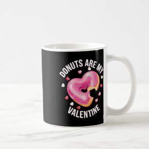 Caneca De Café Rosquinha De Coração Bonita Com Dia de os namorado