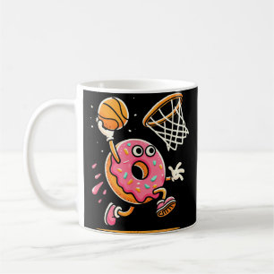 Caneca De Café Rosquinha Engraçada, Comida de basquetebol, Dunbal