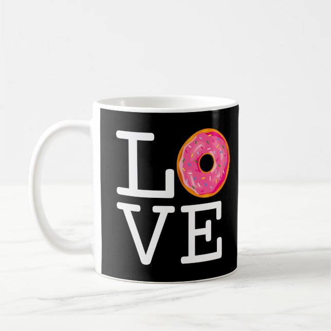 Caneca De Café Rosquinha Love (Esquerda)