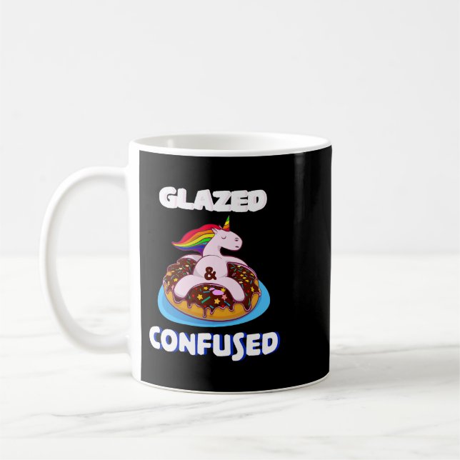 Caneca De Café Rosquinhas Glazadas E Confundidas (Esquerda)