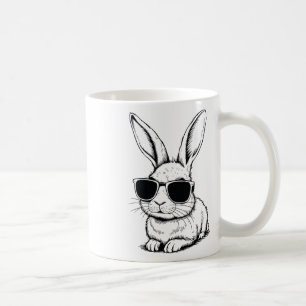 Caneca De Café Rosto Coelho Com Páscoa De Pulmões Para Rapazes Ki