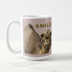 CANECA DE CAFÉ ROSTO DE CAMILO COM DENTES & GRANDE SORRISO OLHA P