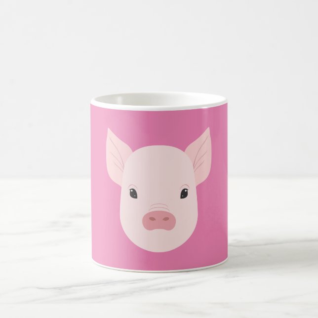 Caneca De Café Rosto de Leitão (Centro)