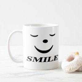 Caneca De Café Rosto Feliz