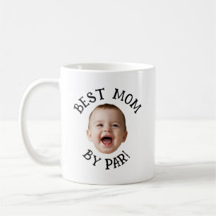 Caneca De Café Rosto Personalizado Melhor Mãe Por Par