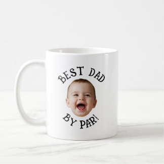 Caneca De Café Rosto Personalizado Melhor Pai Por Par 