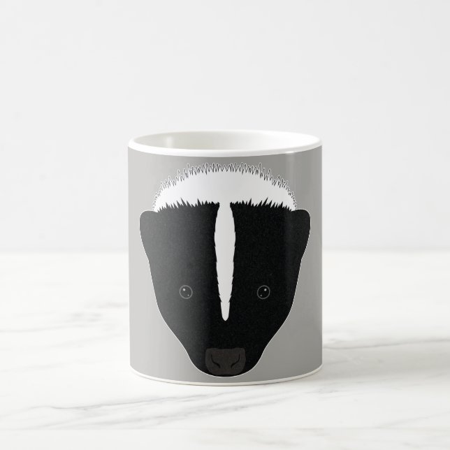 Caneca De Café Rosto Skunk (Centro)