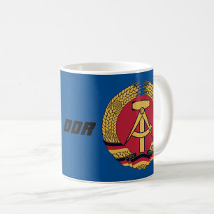 Caneca De Café Rostock, DDR, Rostock, Alemanha Oriental comunista