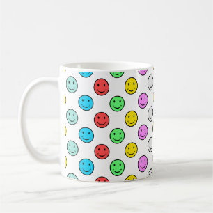 Caneca De Café Rostos de Sorriso