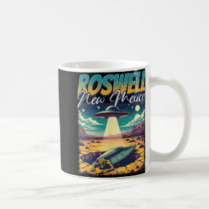 Caneca De Café Roswell Novo México 1947 Abdução Alienígena Aciden