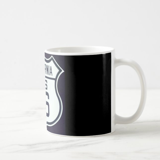 Caneca De Café Rota 66 Califórnia (Direita)