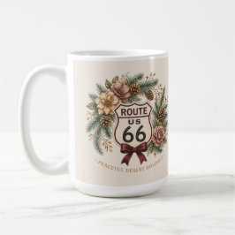 Caneca De Café Rota 66 Centenária Paz Manhã de Inverno Aconchegan